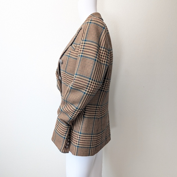 Veronica Beard Miller Plaid Wool Dickey Jacket Blazer Size 10 Celebrity - Picture 9 of 16